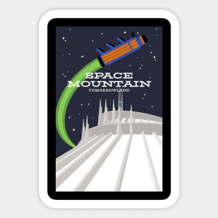 Space Mountain Sticker